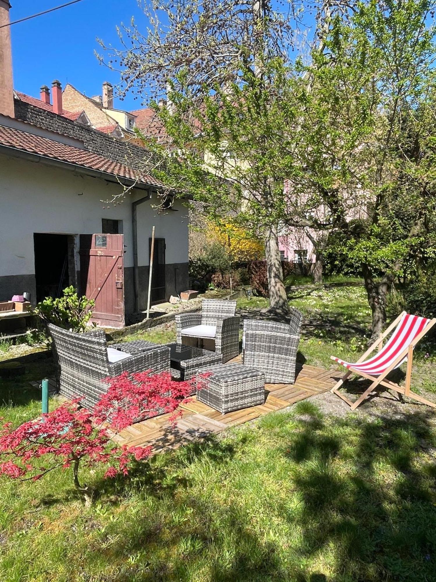 Petit Manoir En Ville - Parking Prive - 15 Min Hyper-Centre Страсбург Екстериор снимка